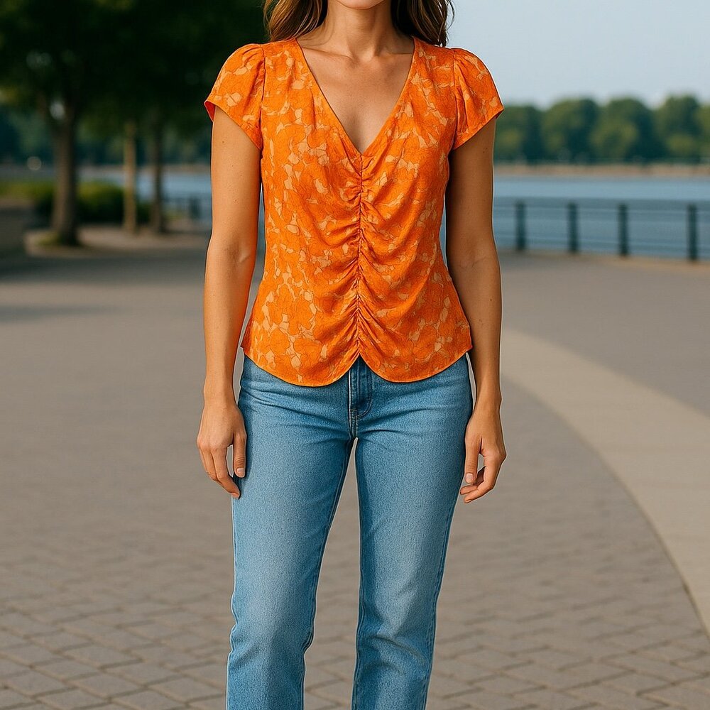 SIENNA SKY Women's Blouse LARGE